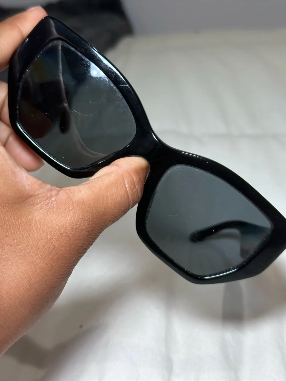 Tory Burch KIRA OVERSIZED GEOMETRIC SUNGLASSES
